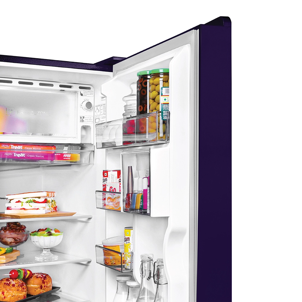 Haier 190L 5 Star Direct Cool Single Door Refrigerator with Toughened Glass Shelf - HRD-2105PMR-P